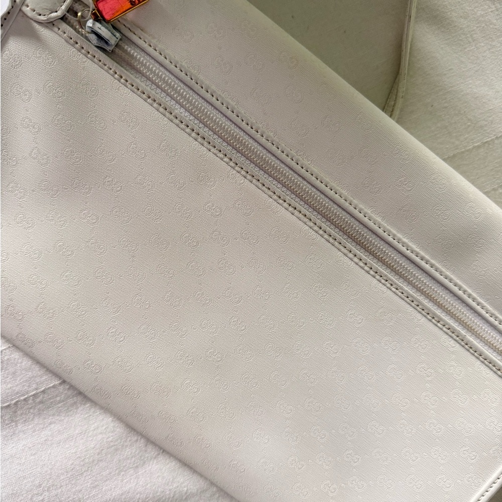 White on White Gucci Shoulder Bag